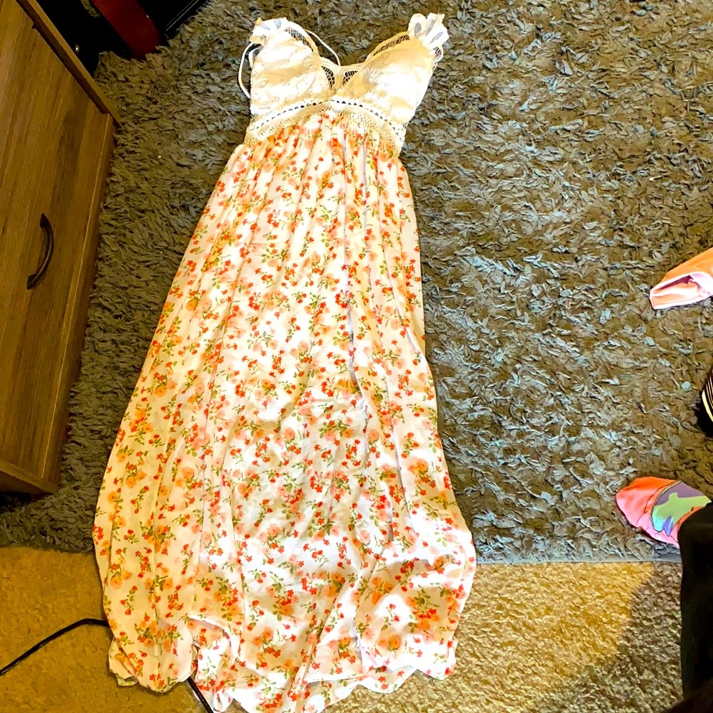 Beautiful never worn long max dress